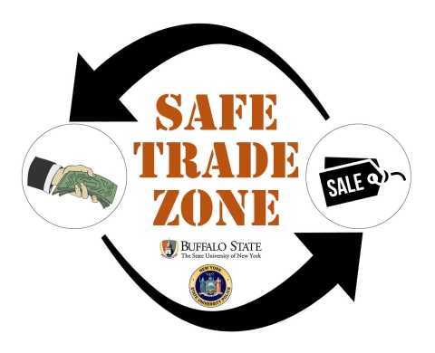 logo for UPD's Safe Trade Zone